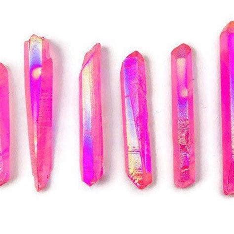 Pink Aura Quartz - Etsy