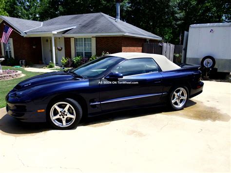 2000 Pontiac Firebird Ram Air Trans Am Convertible