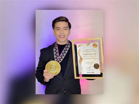 Anthony Rosaldo, kinilala bilang Breakthrough Artist of the Year ng World Class Philippines ...