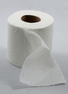 Roll of toilet paper | Roll of toilet paper with one sheet f… | Flickr