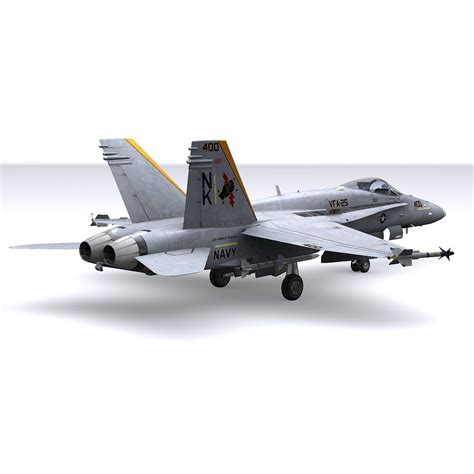 F/A-18C Hornet - VFA-25 Fist of the Fleet 3D Model $79 - .3ds .max .obj - Free3D