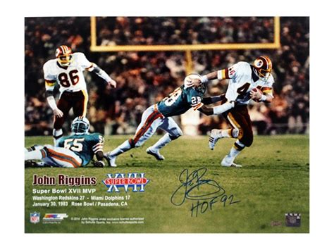 John Riggins Signed 16x20 Photo