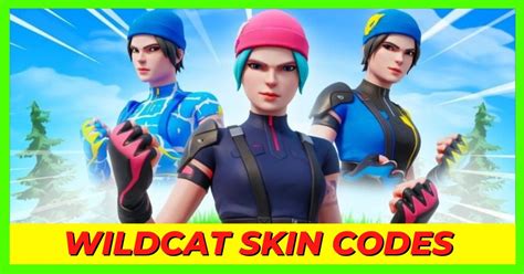 Wildcat Skin Code | Fortnite Wildcat Bundle Code Free 2024 - Master ...