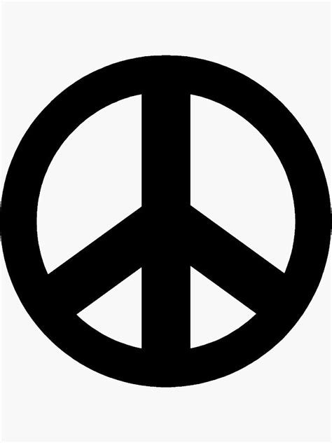 "Peace Sign Symbol" Sticker by T-ShirtsGifts | Redbubble