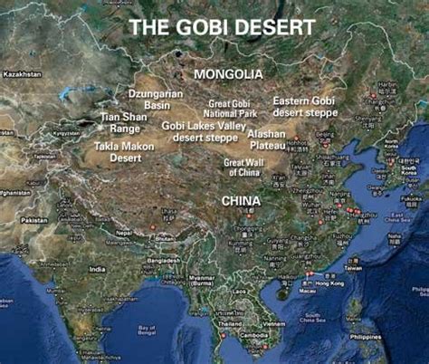 The Gobi Desert: Location, Landscape - DesertUSA