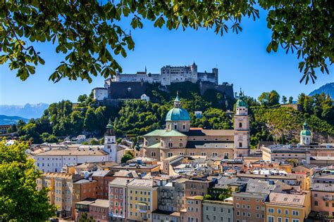 austria, Fortress, Temples, Houses, Hohensalzburg, Castle, Festungsberg ...