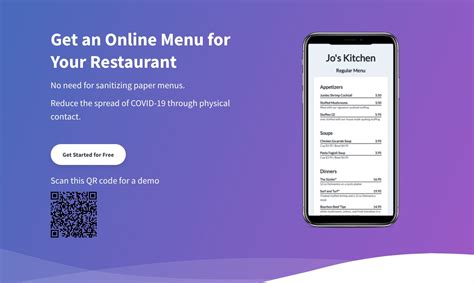 Scan Menu - Get an online menu for your restaurant | Product Hunt