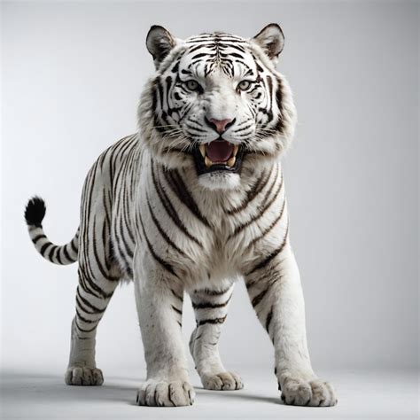 Premium Photo | Tiger lion macan singa putih wild buas albino