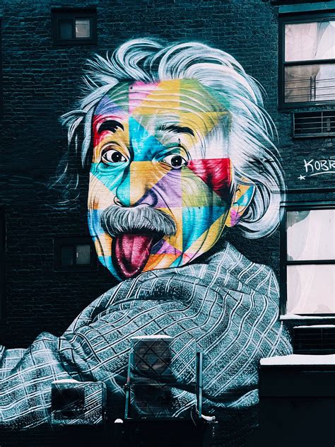 Download Incredible Hd Art Of Albert Einstein Wallpaper | Wallpapers.com