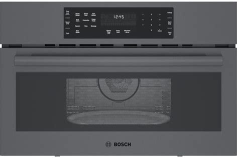 Bosch 800 Series 30" Black Stainless Steel Built In Microwave Oven | Fischer Furniture | Rapid ...