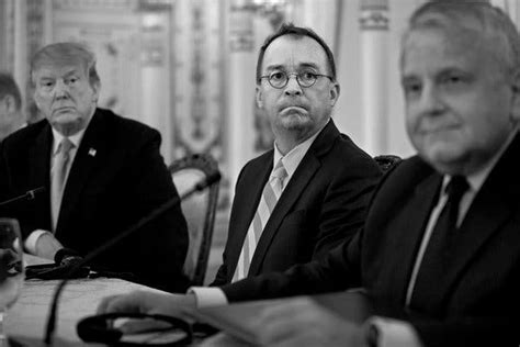 Opinion | The Mick Mulvaney Presidency - The New York Times