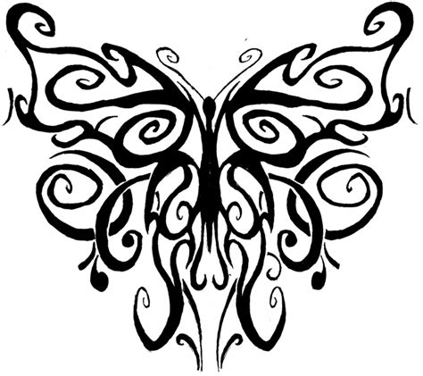 Free Tribal Butterfly Drawings, Download Free Tribal Butterfly Drawings png images, Free ...