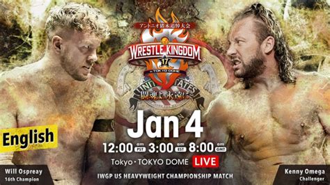 Wrestle Kingdom 17 Card and Cheering Rules Announced