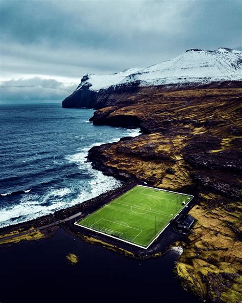 Soccer field in faroe islands – Artofit