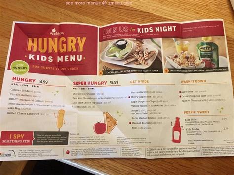 Applebee S Menu Nutrition | Blog Dandk