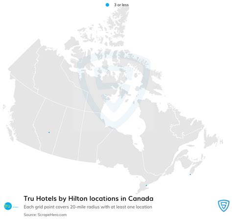 List of all Tru Hotels by Hilton locations in Canada - ScrapeHero Data ...