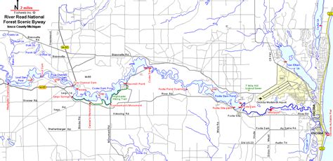 Ausable River Map