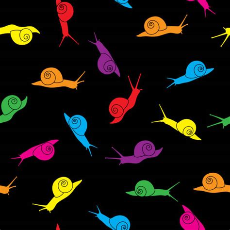 50+ Snail Black Background Stock Illustrations, Royalty-Free Vector Graphics & Clip Art - iStock