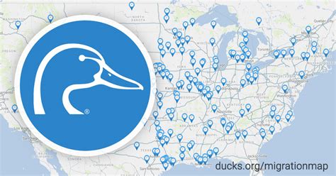 Ducks Unlimited Waterfowl Migration Map & Hunting Reports