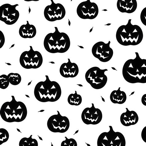 Halloween black and white pumpkins as abstract background wallpaper ...