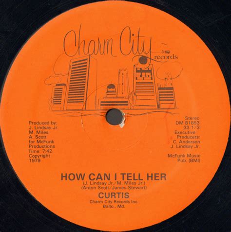 Curtis – How Can I Tell Her | Releases | Discogs