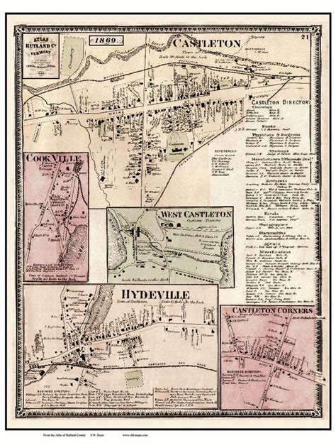 #castleton | Castleton, Map poster, Old maps