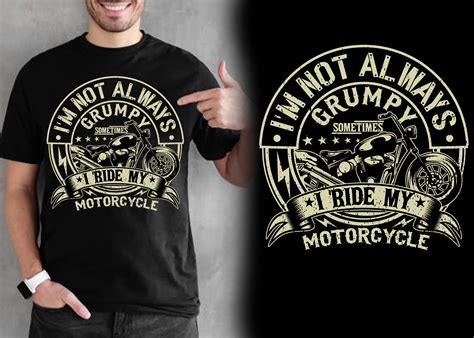 Motorcycle Vector T Shirt Design Graphic by syedafatematujjuhura ...