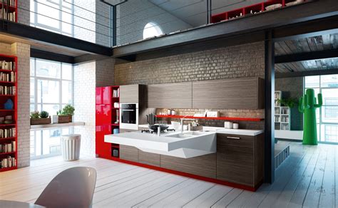 50 Modern Kitchen Designs That Use Unconventional Geometry