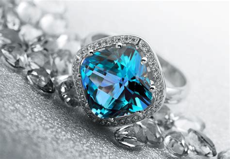 JWO Jewelers | Blue Topaz | December Birthstone Jewelry | Custom Design JWO Jeweler