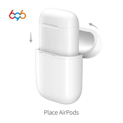 696 QI Wireless charging Airpods case for iphone AirPod Earphone Luxury ...