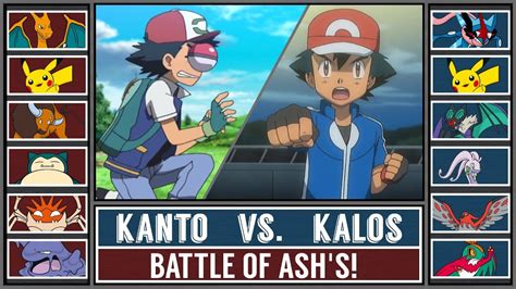 Ash Ketchum Kanto Team