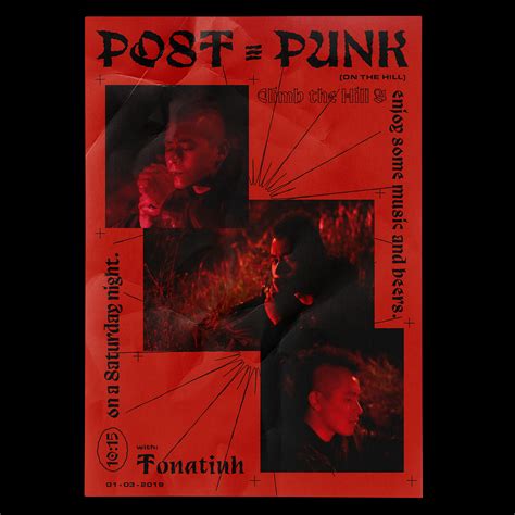 Post-Punk 👹 Poster on Behance