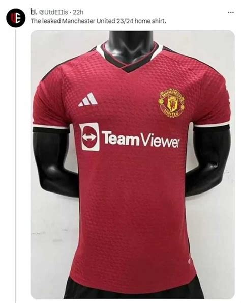 Man United fans disgusted after horrific new home kit for next season leaks - VictorsPredict