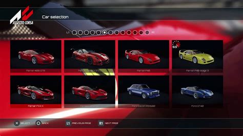 All cars in assetto corsa dlc - opmduo