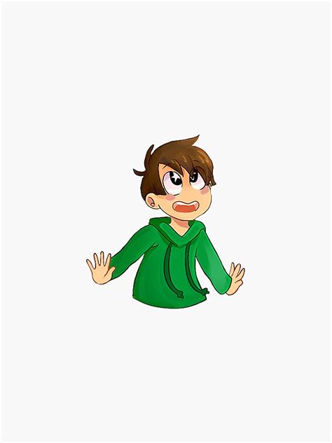 "(Old art) Eddsworld Edd Gould Sticker" Sticker for Sale by Saeretta | Redbubble