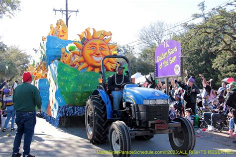 2023 Krewe of Carrollton presents "All Things Golden" February 12, 2023 ...