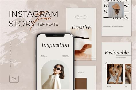 Free Instagram Story Template (PSD)