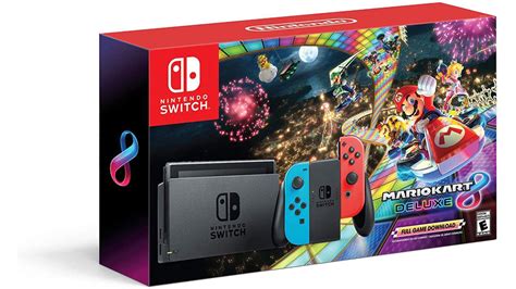 NINTENDO SWITCH BUNDLE WITH MARIO KART 8 DELUXE - The Toy Insider