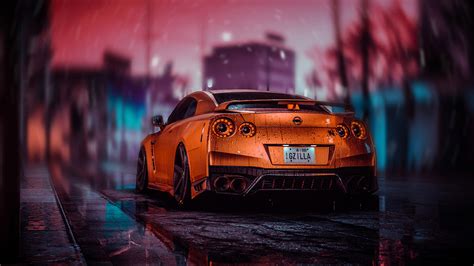 3840x2160 Nissan Gtr Nfs Rear 4k 4K ,HD 4k Wallpapers,Images ...