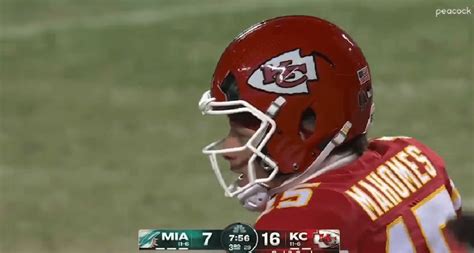 Patrick Mahomes got hit so hard on a frozen Kansas City night his Chiefs helmet shattered