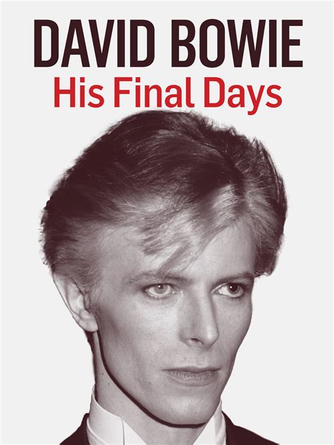 David Bowie: His Final Days - Where to Watch and Stream - TV Guide