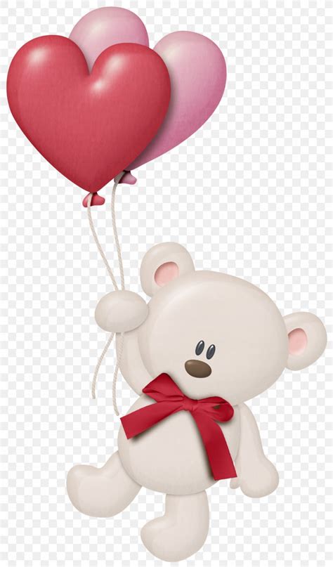 Bear Heart Balloon Clip Art, PNG, 1556x2652px, Watercolor, Cartoon ...