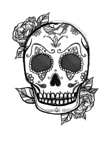 Skull Simple Drawing at GetDrawings | Free download