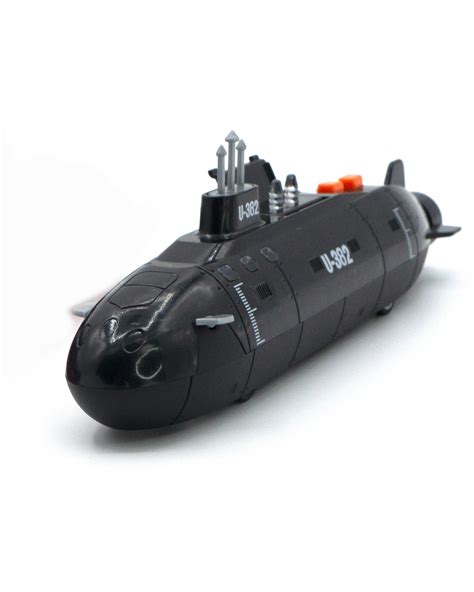 Super Submarine with Light & Sound Diecast Model Toy, NO Box, Black ...