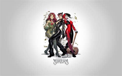 Poison Ivy And Harley Quinn And Catwoman