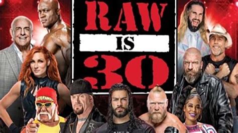 Big Names Possibly Revealed for WWE RAW 30th Anniversary Show, Brock ...