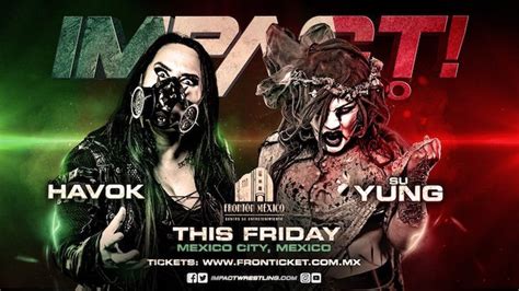 Jessicka Havok vs. Su Yung Added to Friday Impact TV Tapings in Mexico ...