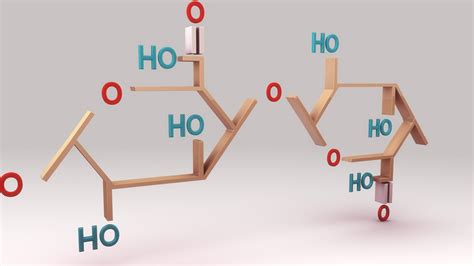 3d model pectin structure