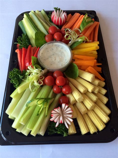 Vegetable Crudités | Lay and Leave Buffets