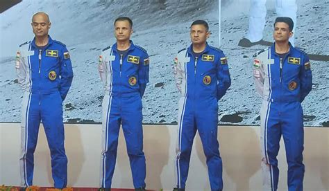 Gaganyaan: ISRO introduces four astronaut-designates for India’s manned space mission- The Week